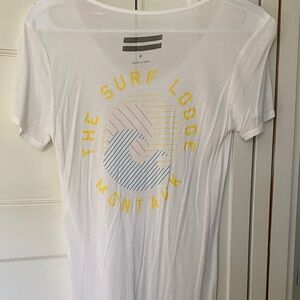 White Surf Lodge Montauk Tissue T-Shirt